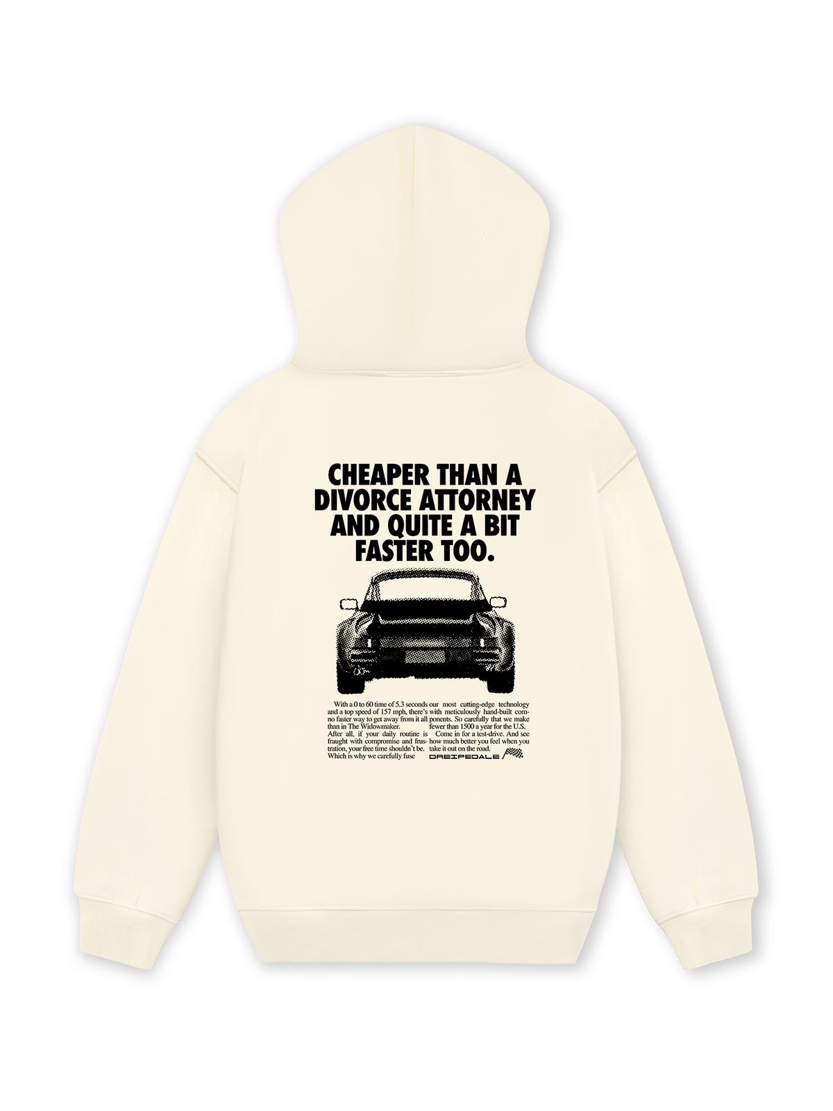 Áo Hoodie Nỉ Hai Da Car Drei Pedale