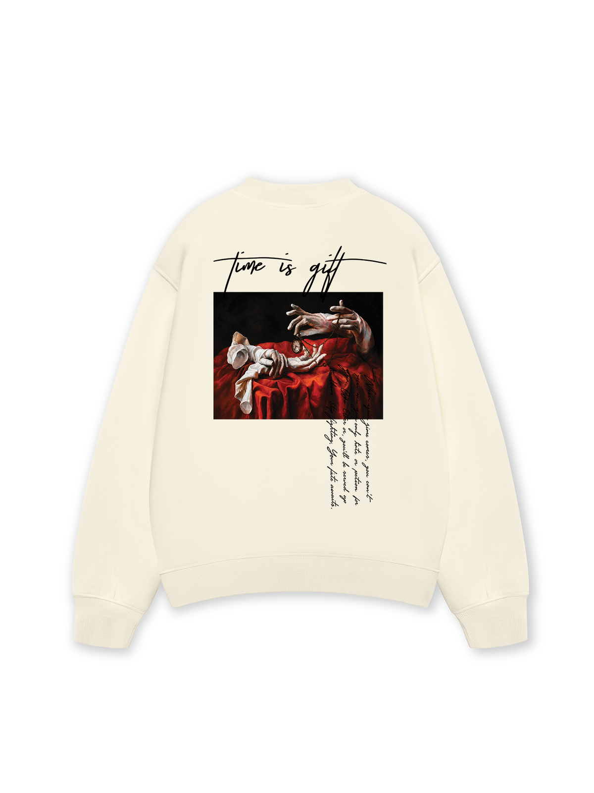 Áo Sweater Nỉ Hai Da Time To Gift