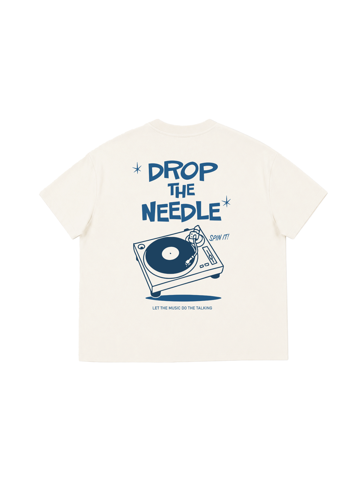 Áo Thun Boxy Drop The Needle