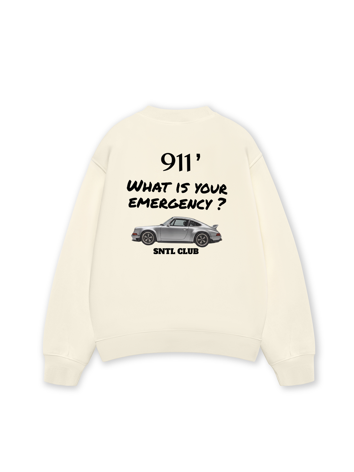 Áo Sweater Nỉ Hai Da Car What Is Your Emergency
