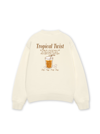 Áo Sweater Nỉ Hai Da Tropical Twist