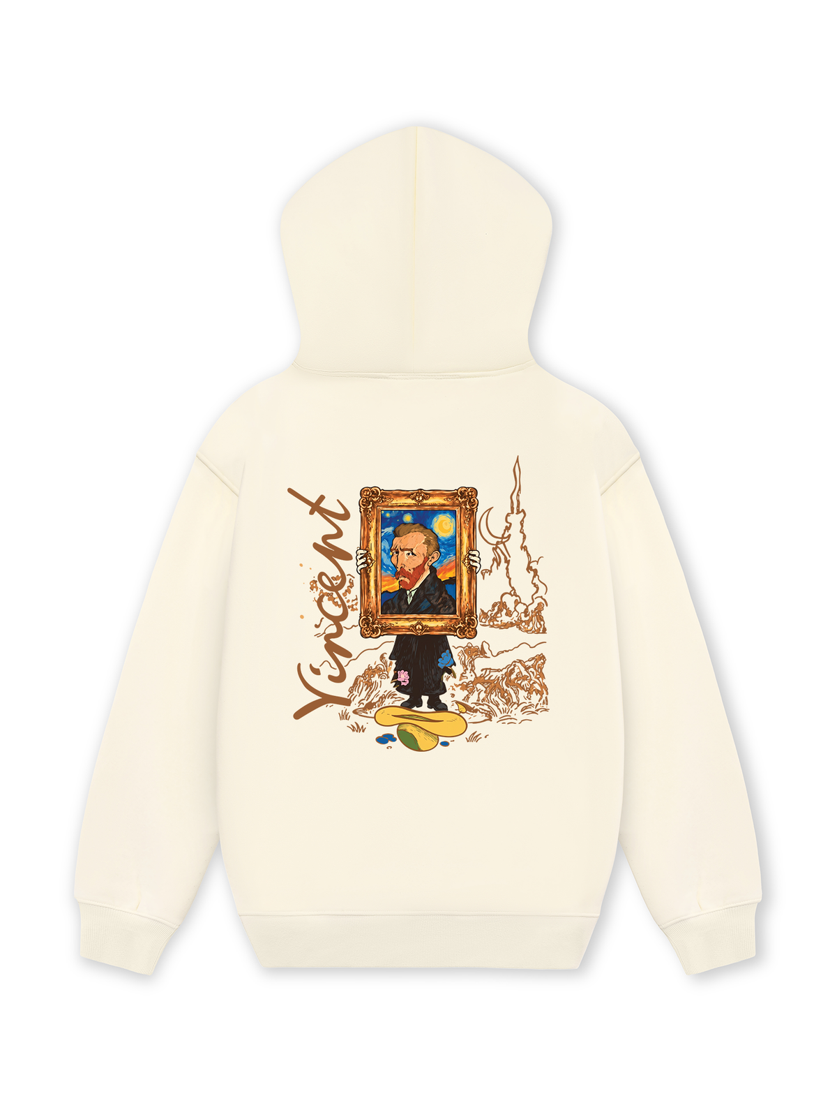 Áo Hoodie Nỉ Hai Da Vincent's World