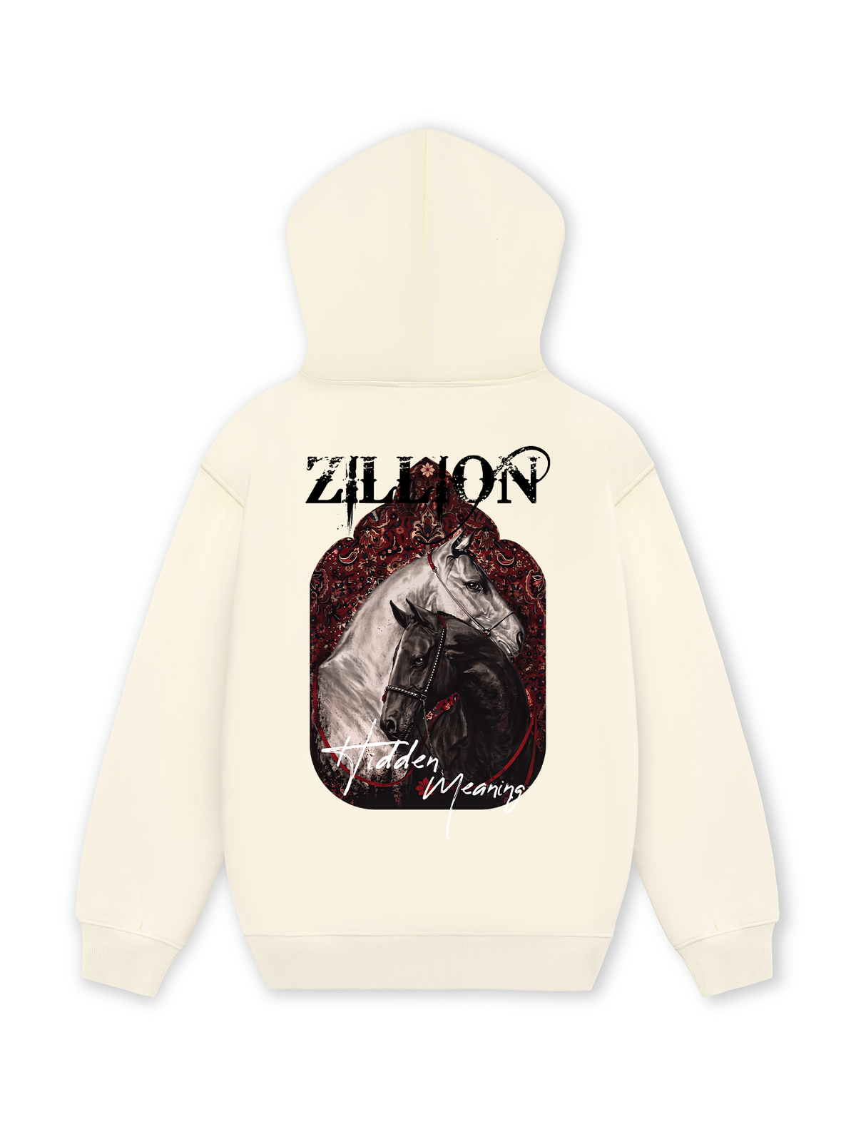 Áo Hoodie Nỉ Hai Da Zillion Hidden Meaning