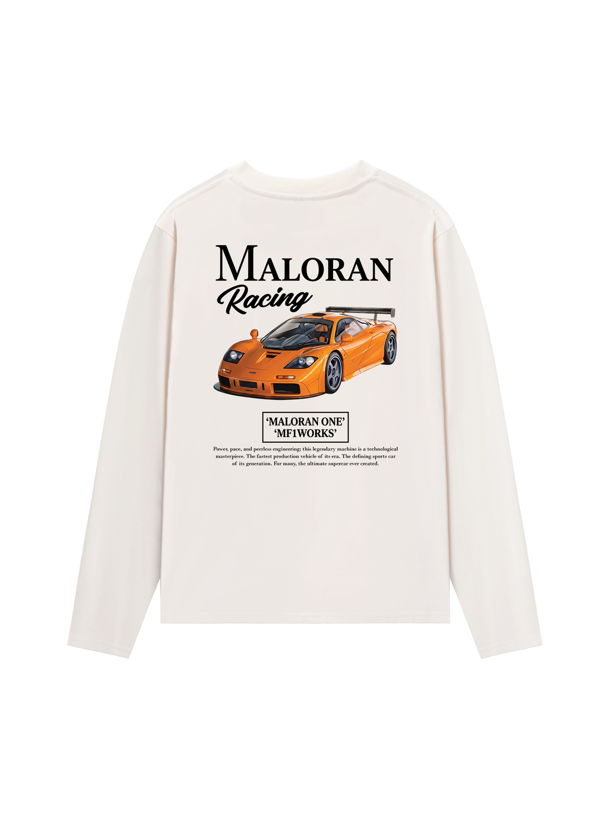 Áo Thun Dài Tay Car Maloran Racing