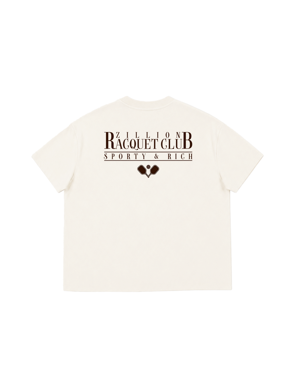 Áo Thun Boxy Racquet Club