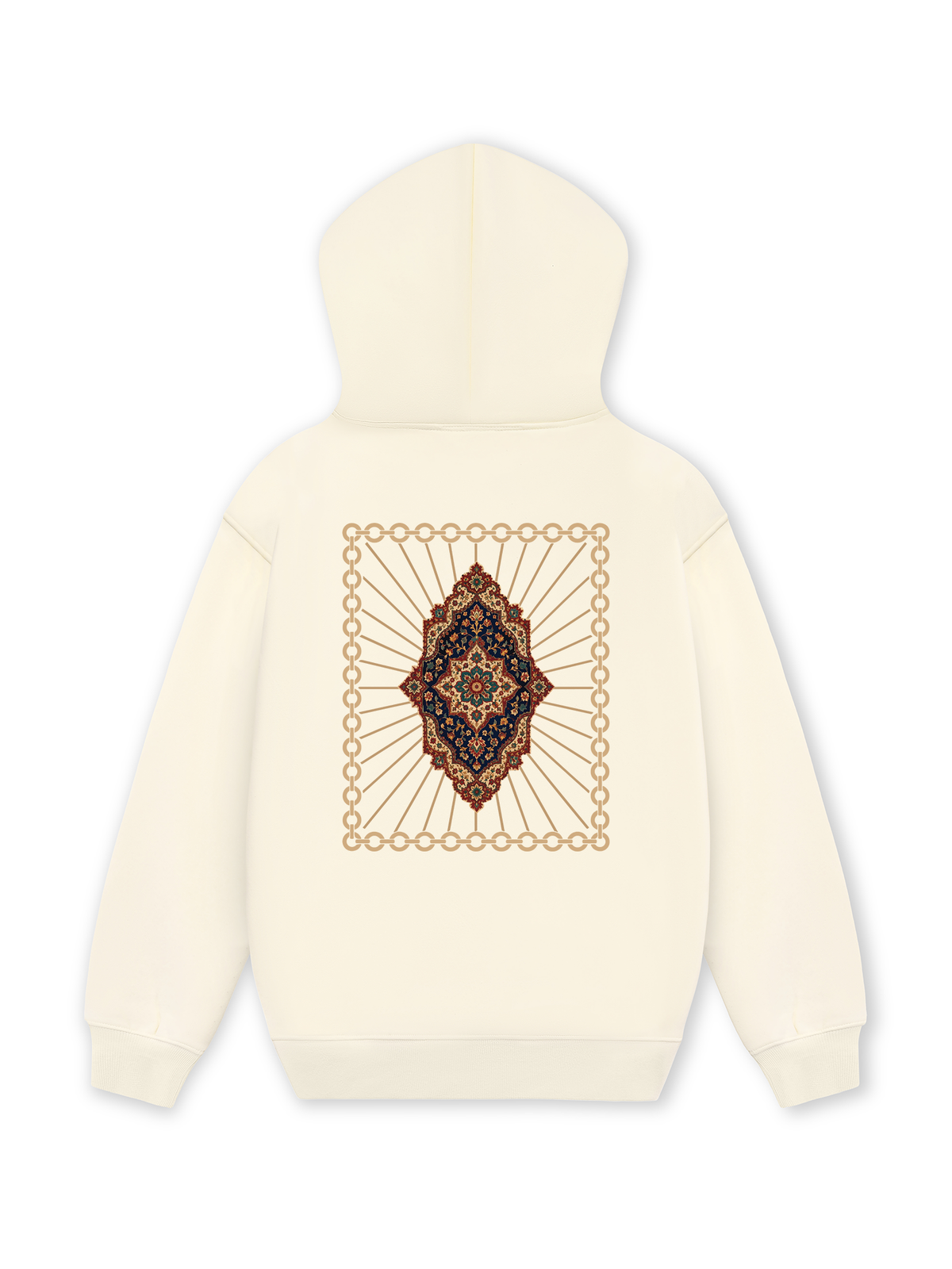 Áo Hoodie Nỉ Hai Da Persian Pattern