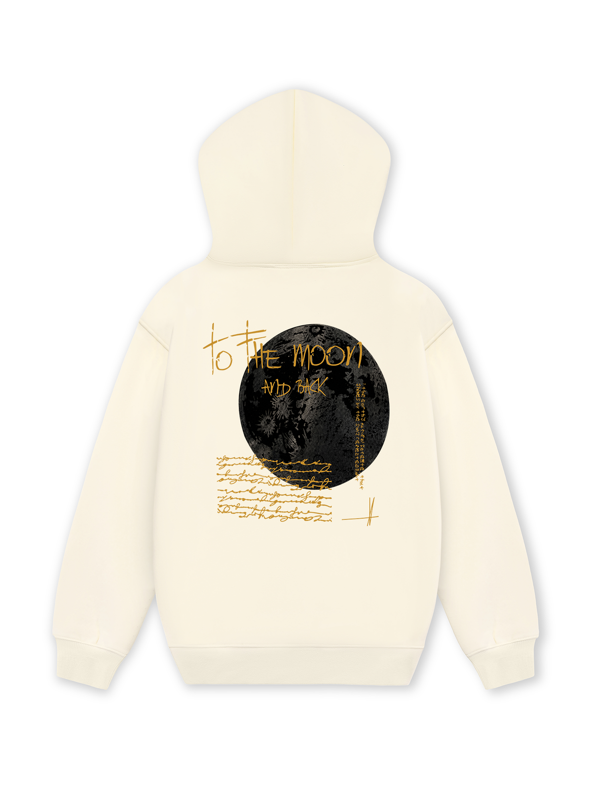 Áo Hoodie Nỉ Hai Da To The Moon