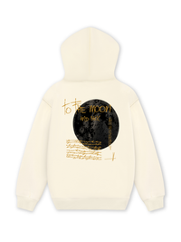 Áo Hoodie Nỉ Hai Da To The Moon