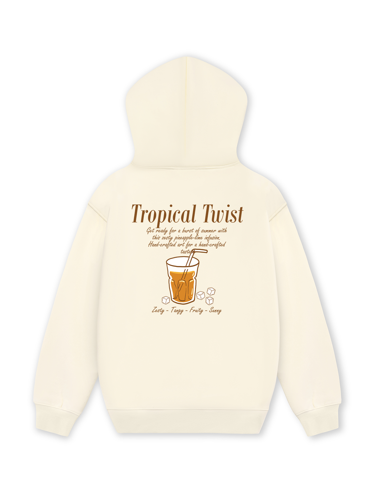 Áo Hoodie Nỉ Hai Da Tropical Twist
