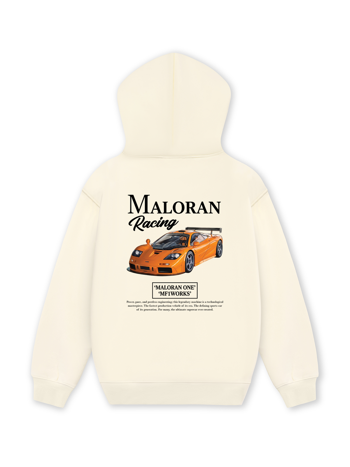 Áo Hoodie Nỉ Hai Da Car Maloran Racing