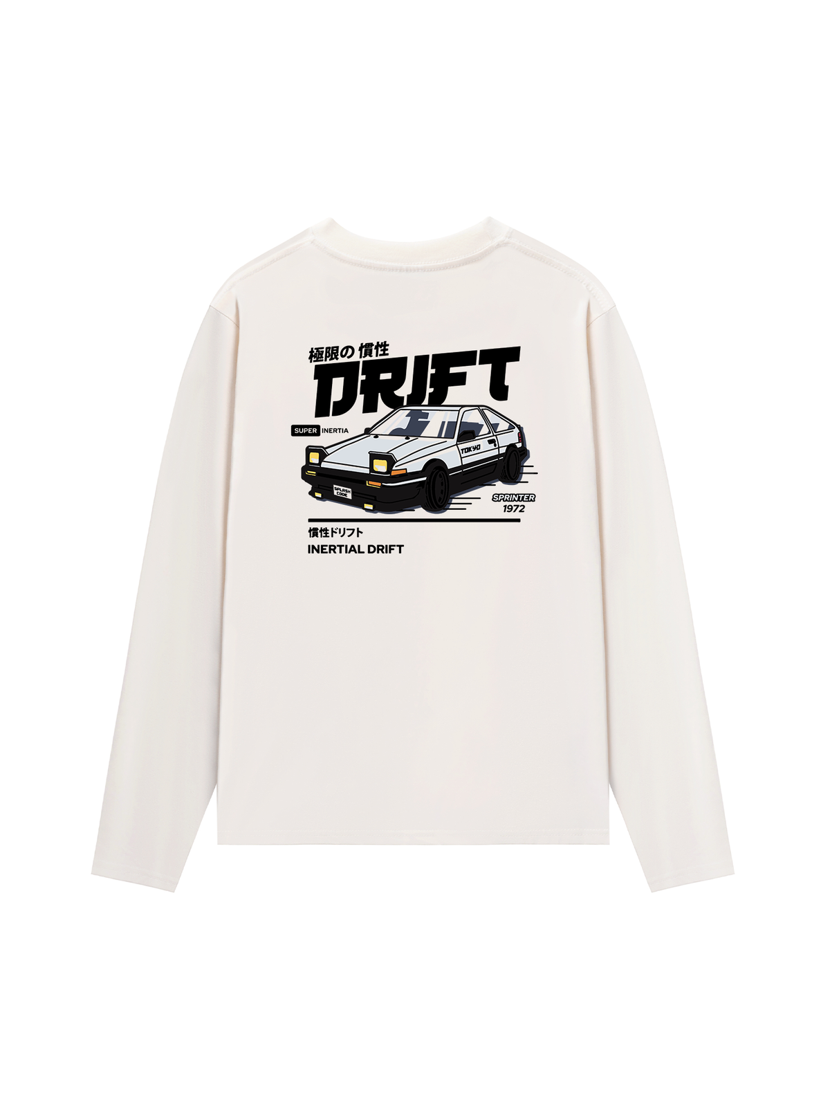 Áo Thun Dài Tay Car Drift