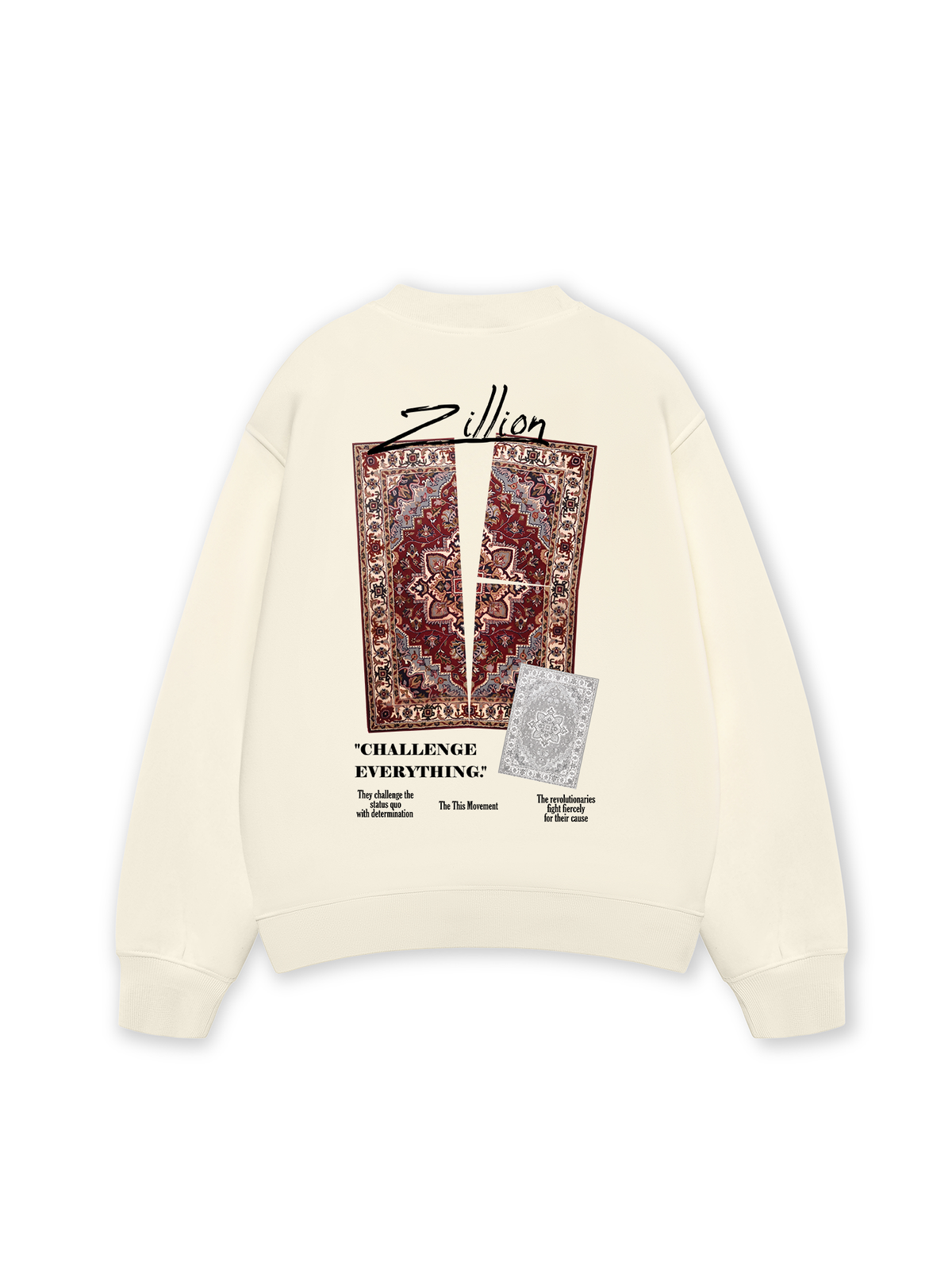 Áo Sweater Nỉ Hai Da Hidden Meaning Challege Everything