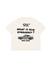 Áo Thun Boxy Car What Is Your Emergency