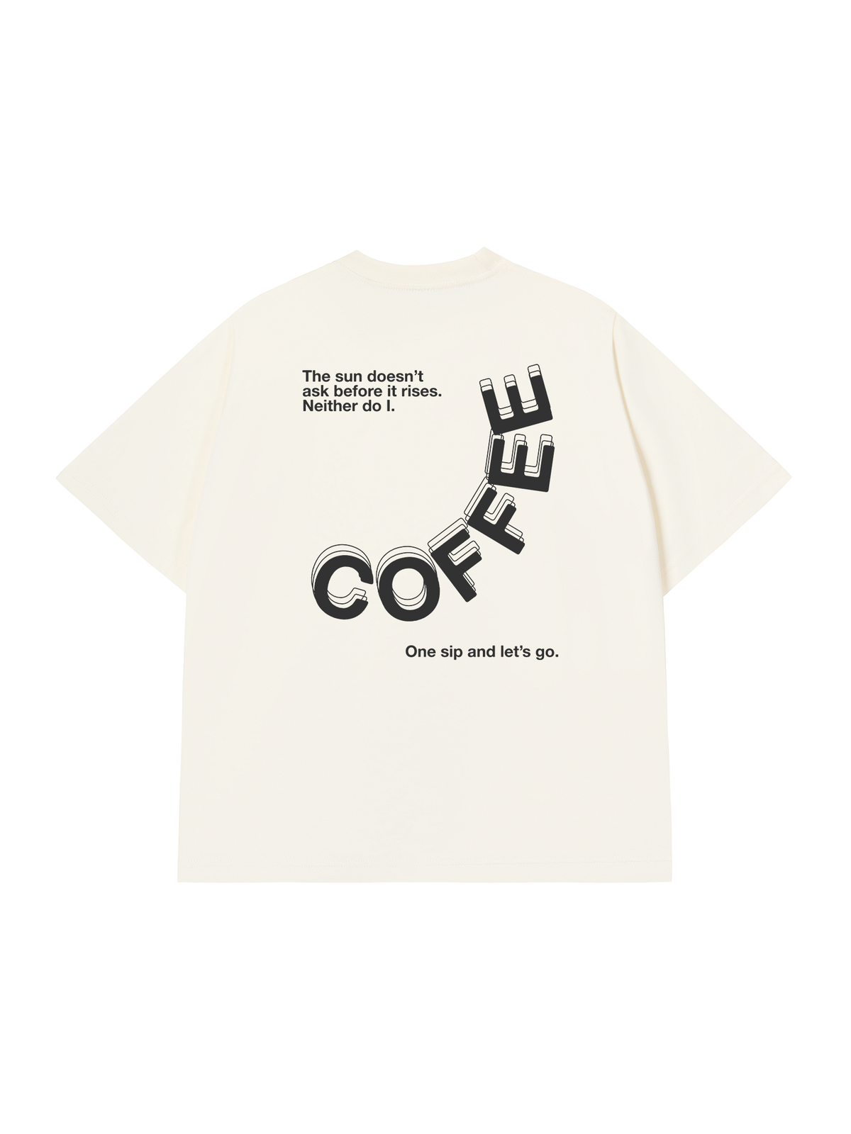 Áo Thun Relaxed Fit Coffee Lover Club