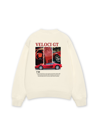 Áo Sweater Nỉ Hai Da Car Veloci GT F40