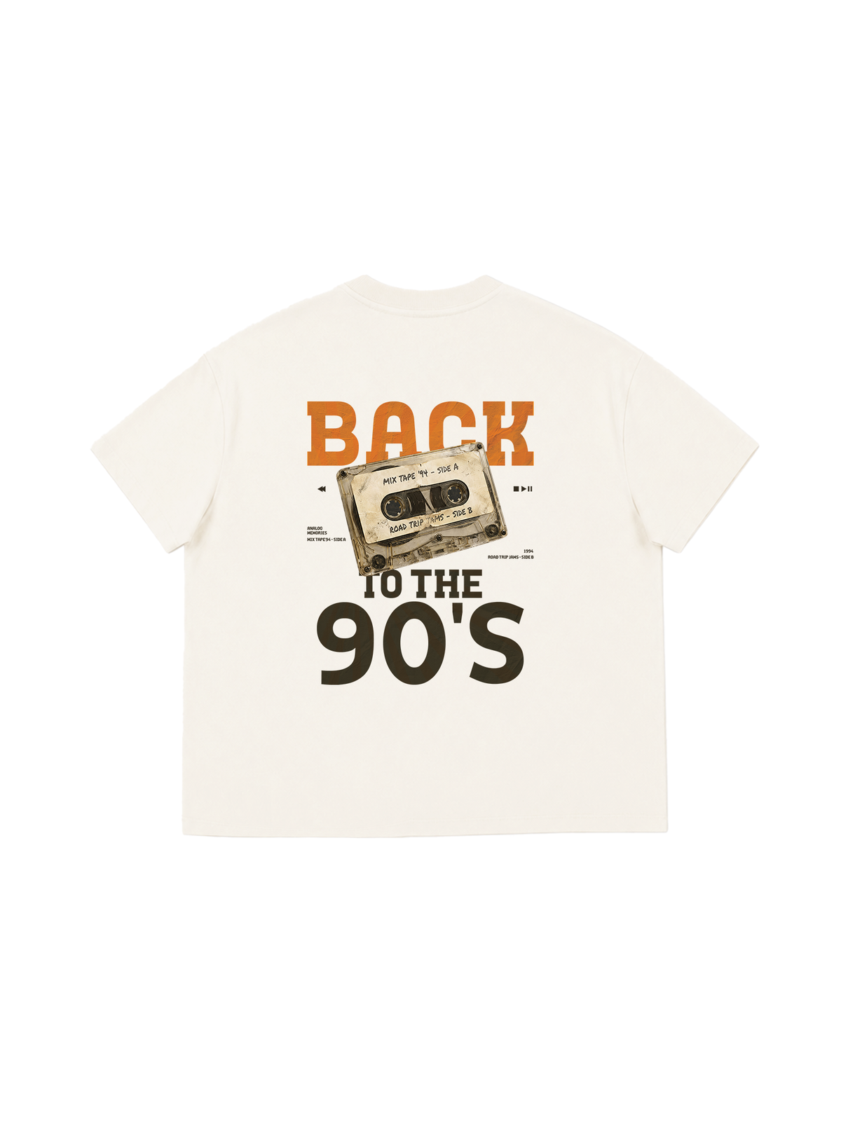 Áo Thun Boxy Back to the 90's