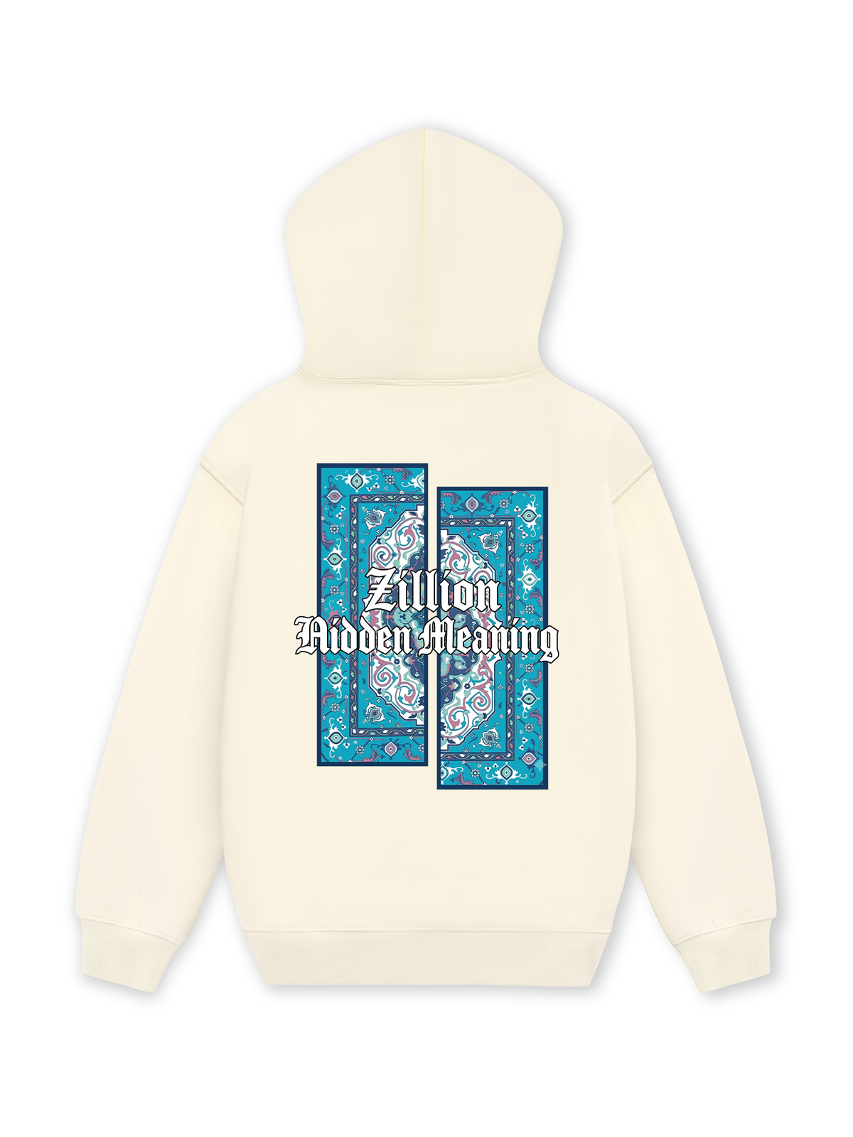 Áo Hoodie Nỉ Hai Da Zillion Blue Rug