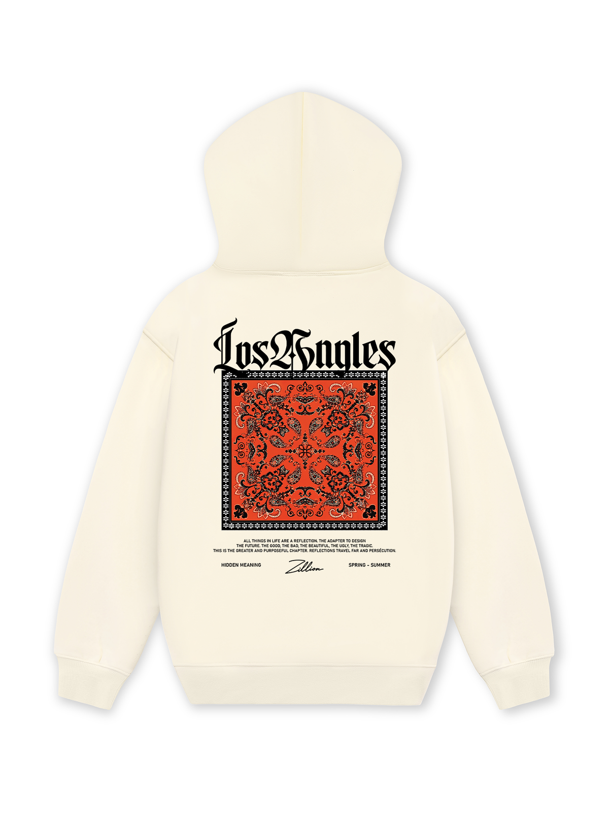 Áo Hoodie Nỉ Hai Da Los Angeles