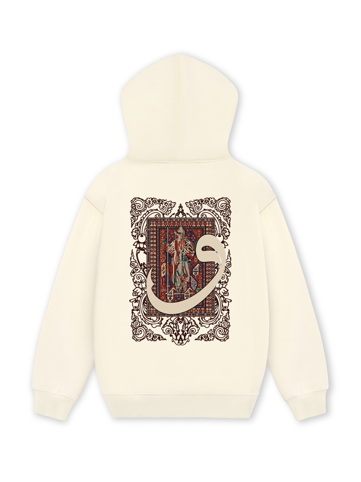 Áo Hoodie Nỉ Hai Da The Arabic Letter