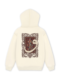 Áo Hoodie Nỉ Hai Da The Arabic Letter