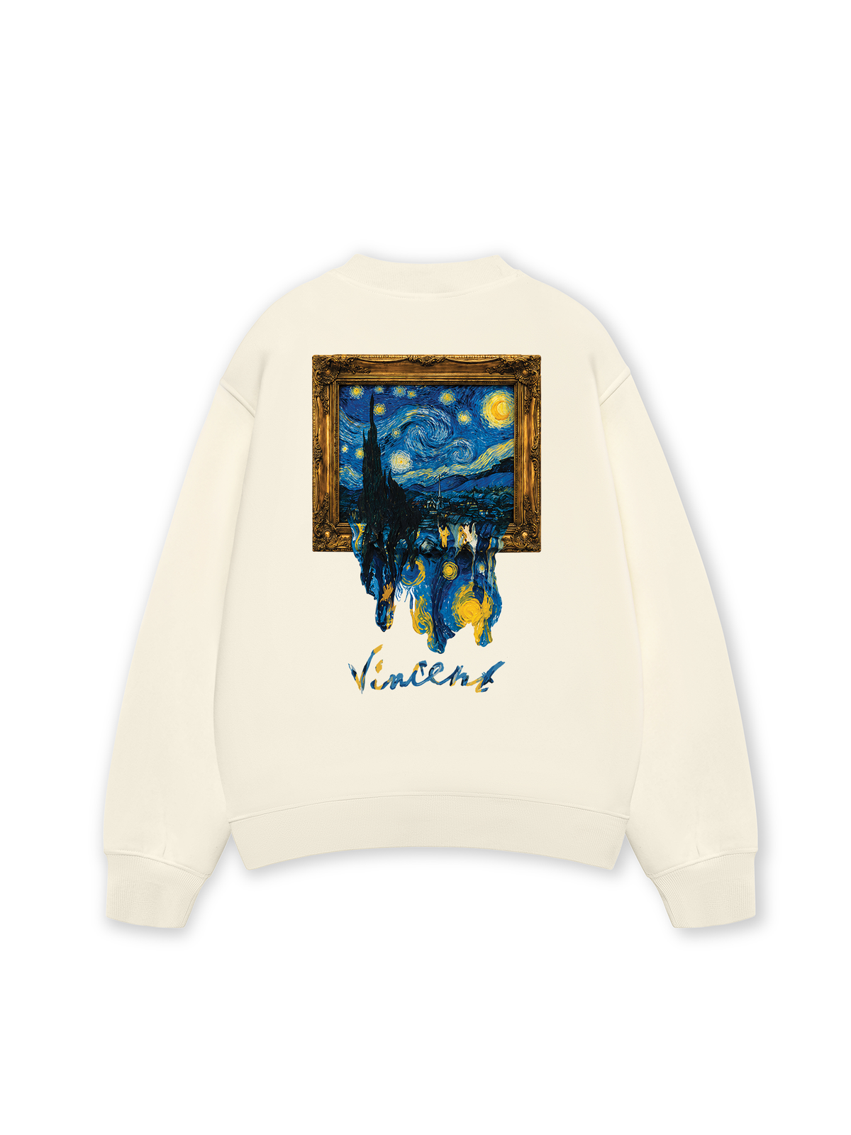Áo Sweater Nỉ Hai Da Vincent