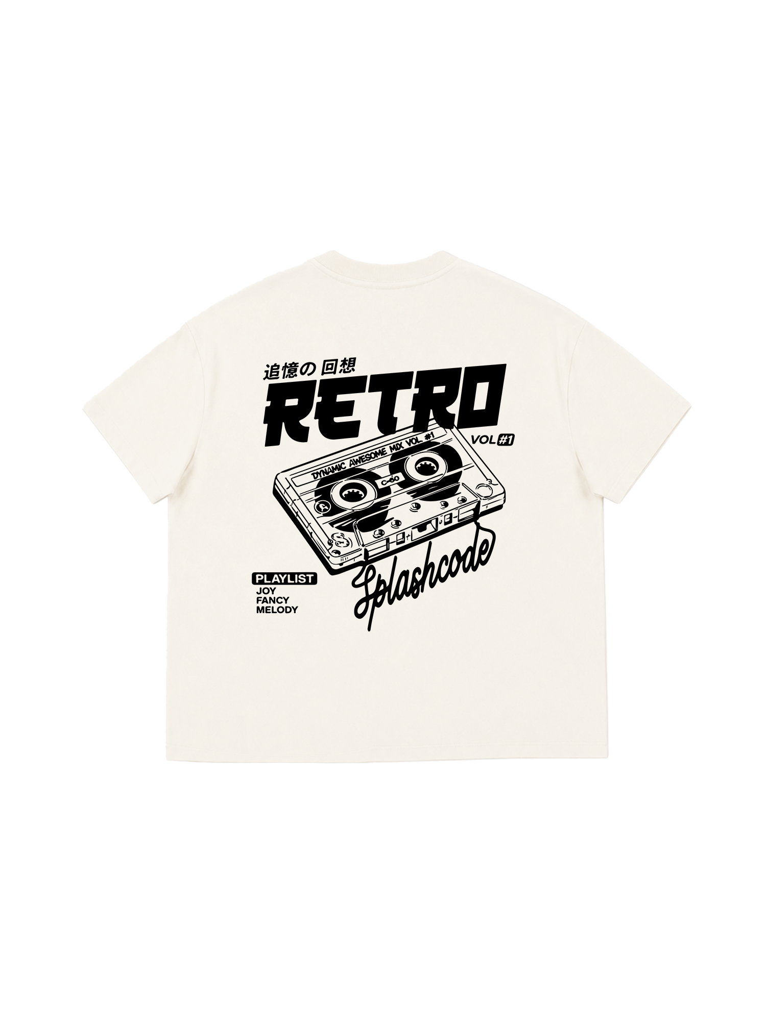 Áo Thun Boxy Retro