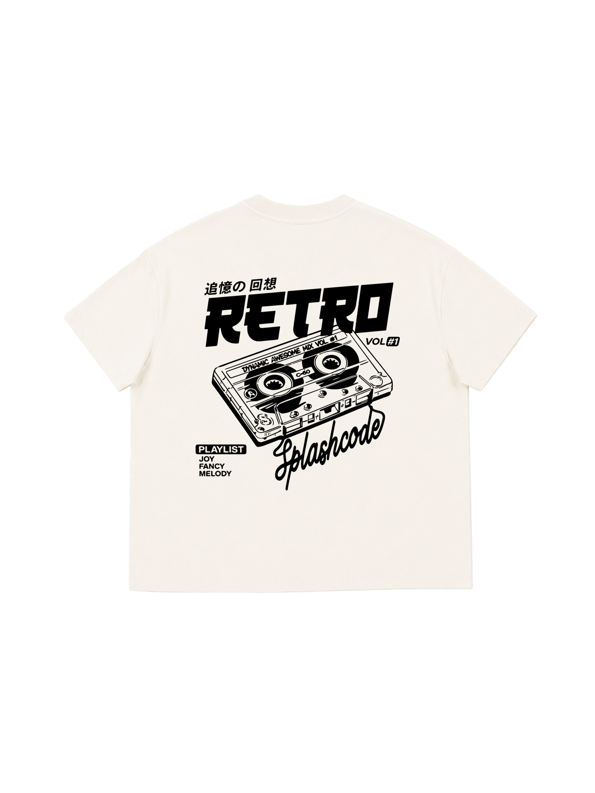Áo Thun Boxy Retro