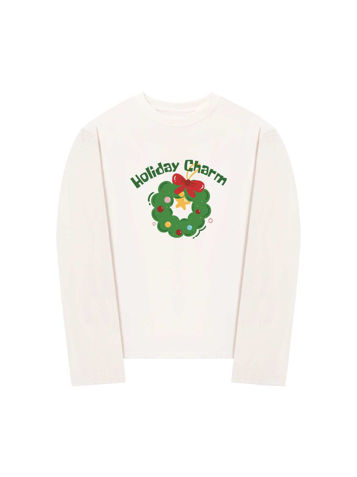 Áo Thun Dài Tay Holiday Charm