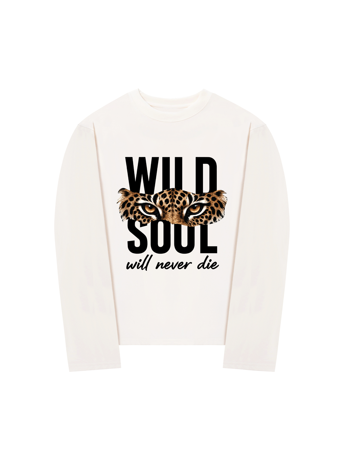 Áo Thun Dài Tay Wild Soul Will Never Die