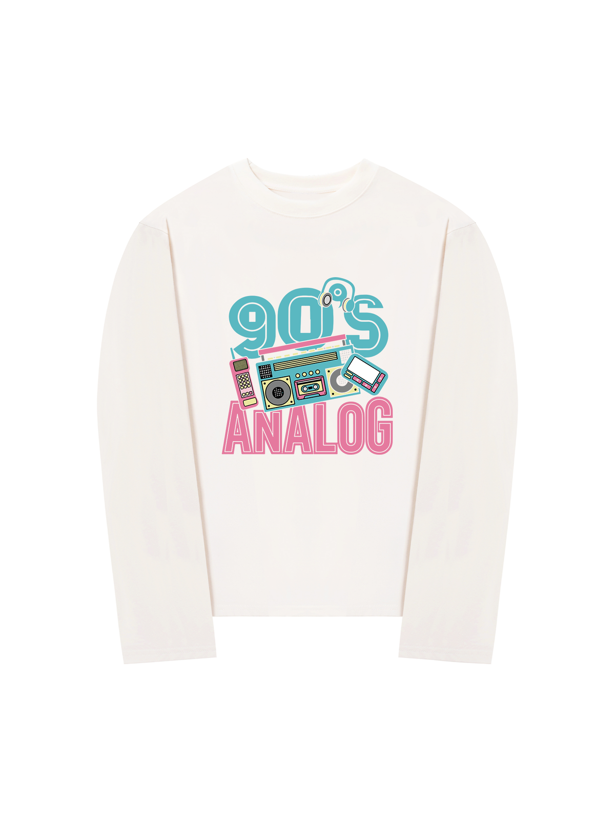 Áo Thun Dài Tay 90s Analog