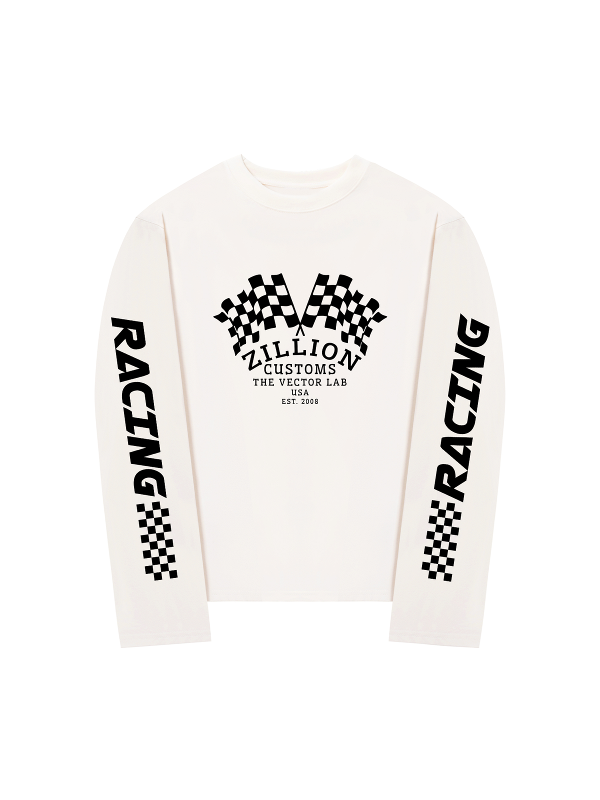 Áo Thun Dài Tay Zillion Customs Racing