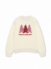 Áo Sweater Nỉ Hai Da Warmth Of Winter Forest
