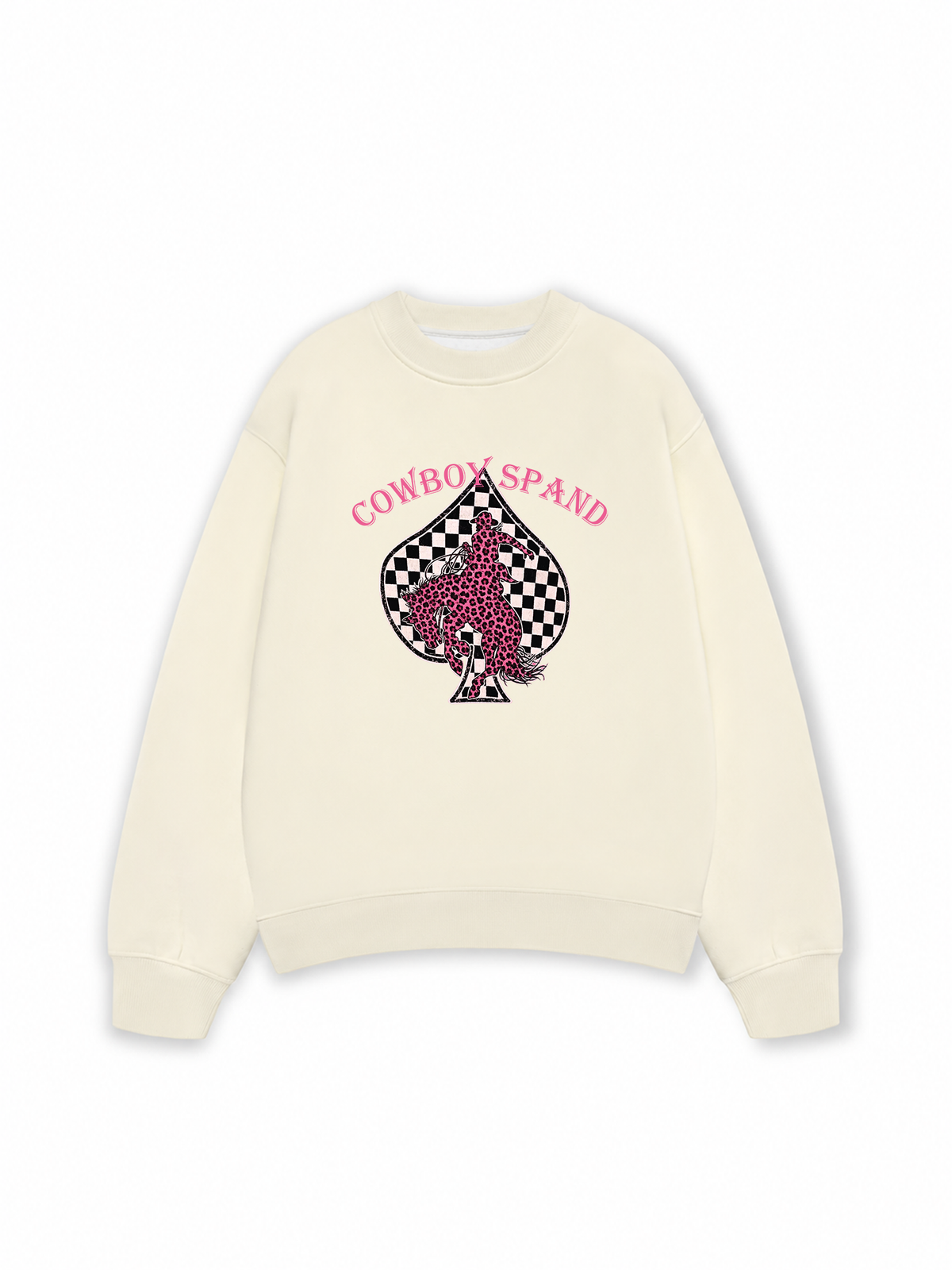 Áo Sweater Nỉ Hai Da Cowboy Spand