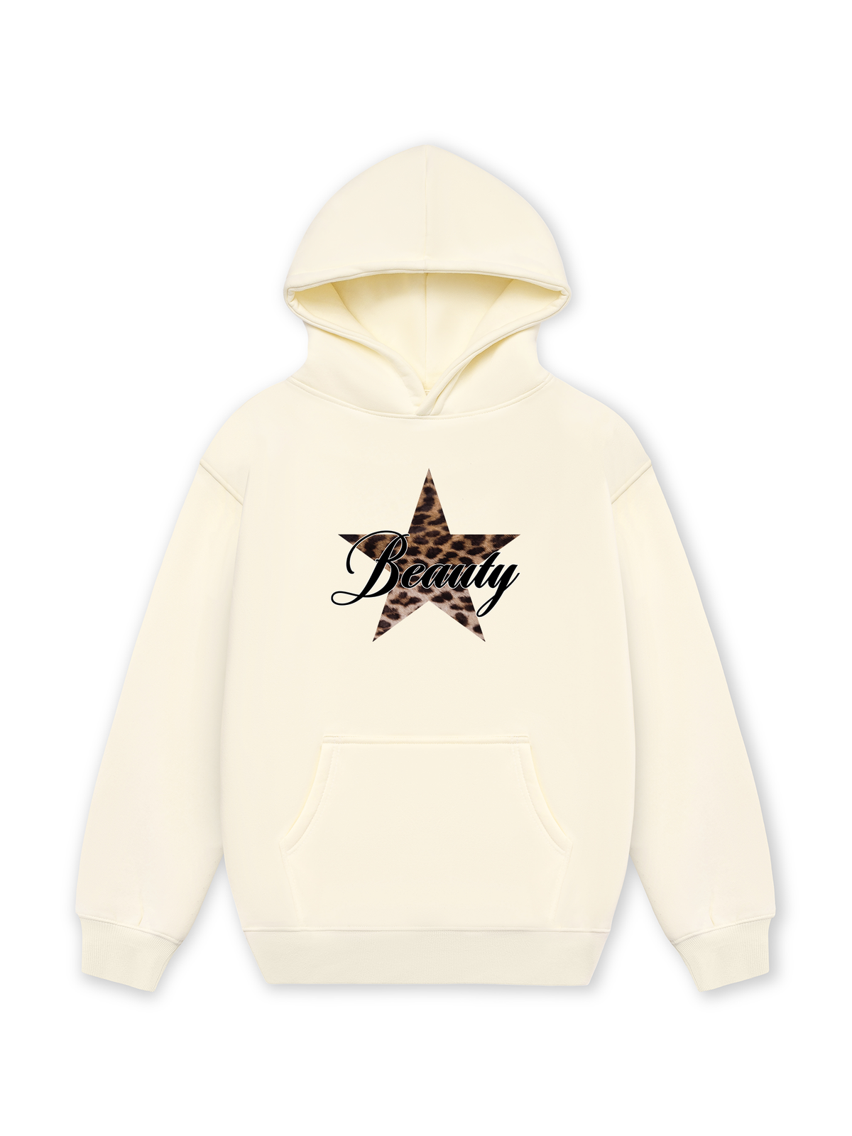 Áo Hoodie Nỉ Hai Da Beauty Leopard Star