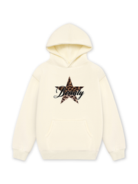 Áo Hoodie Nỉ Hai Da Beauty Leopard Star