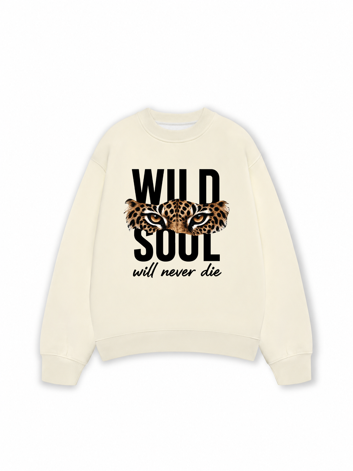 Áo Sweater Nỉ Hai Da Wild Soul Will Never Die