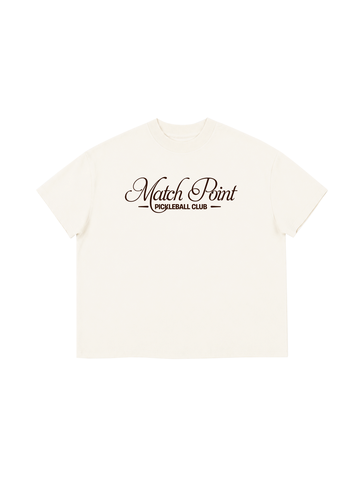 Áo Thun Boxy Match Point