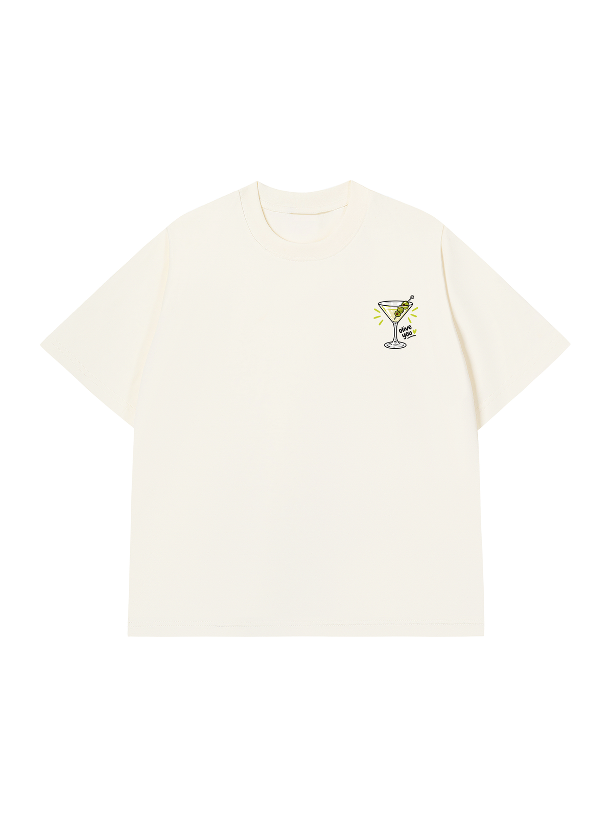 Áo Thun Relaxed Fit Martini Olive You