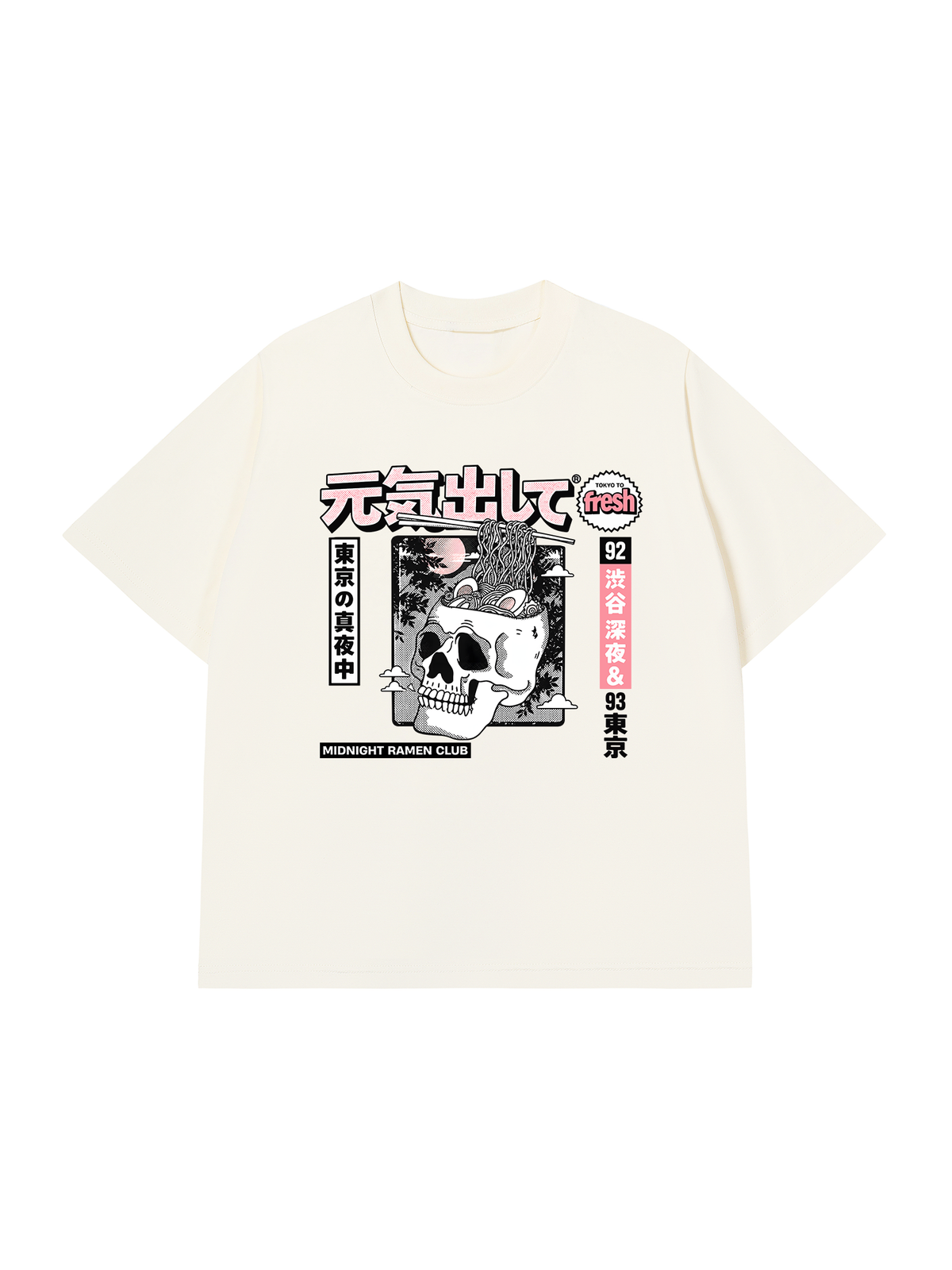 Áo Thun Relaxed Fit Midnight Ramen Club