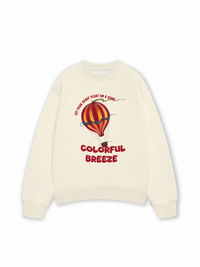 Áo Sweater Nỉ Hai Da Colorful Breeze