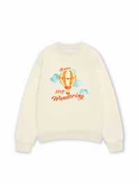 Áo Sweater Nỉ Hai Da Never Stop Wandering