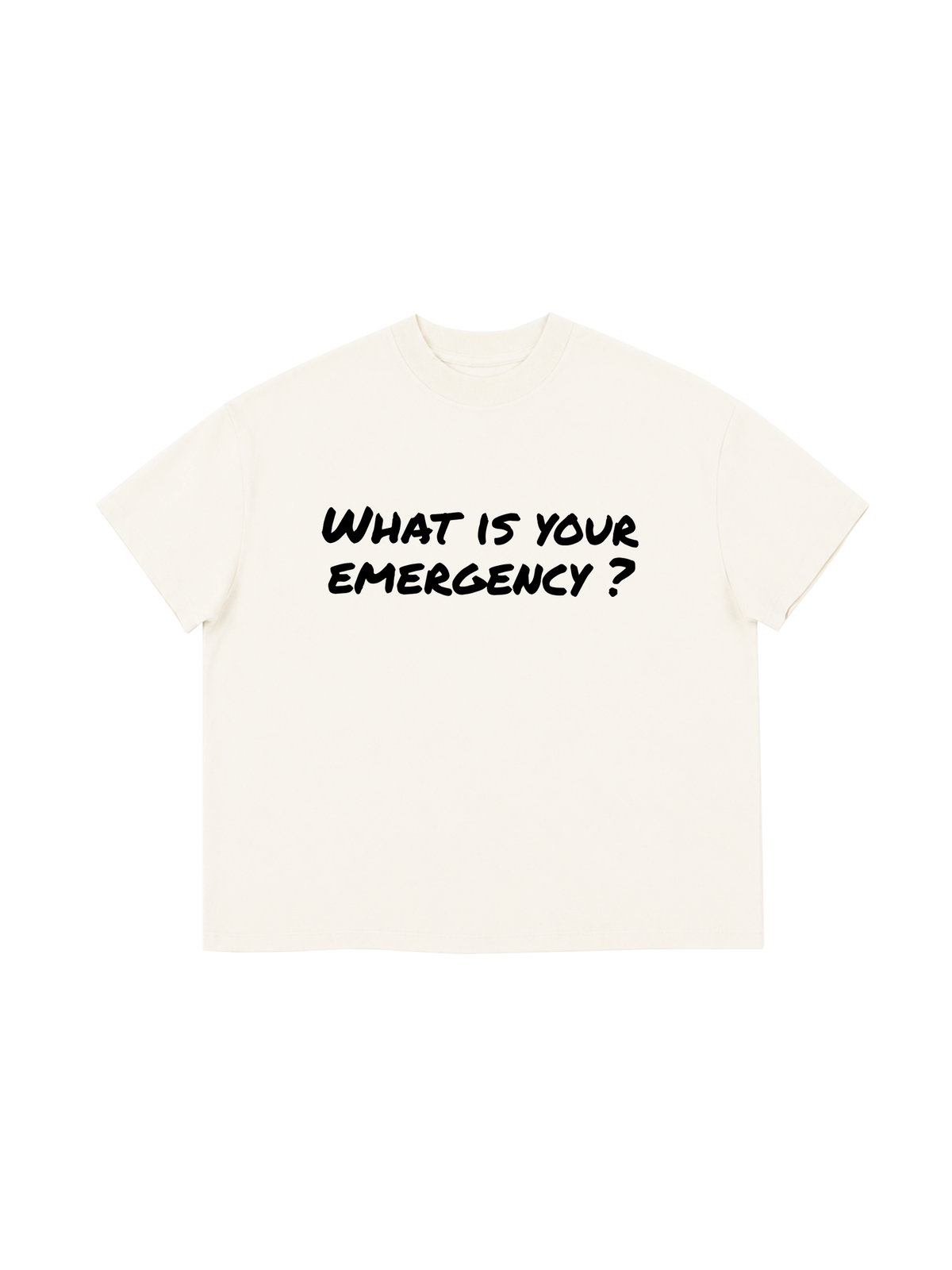 Áo Thun Boxy Car What Is Your Emergency