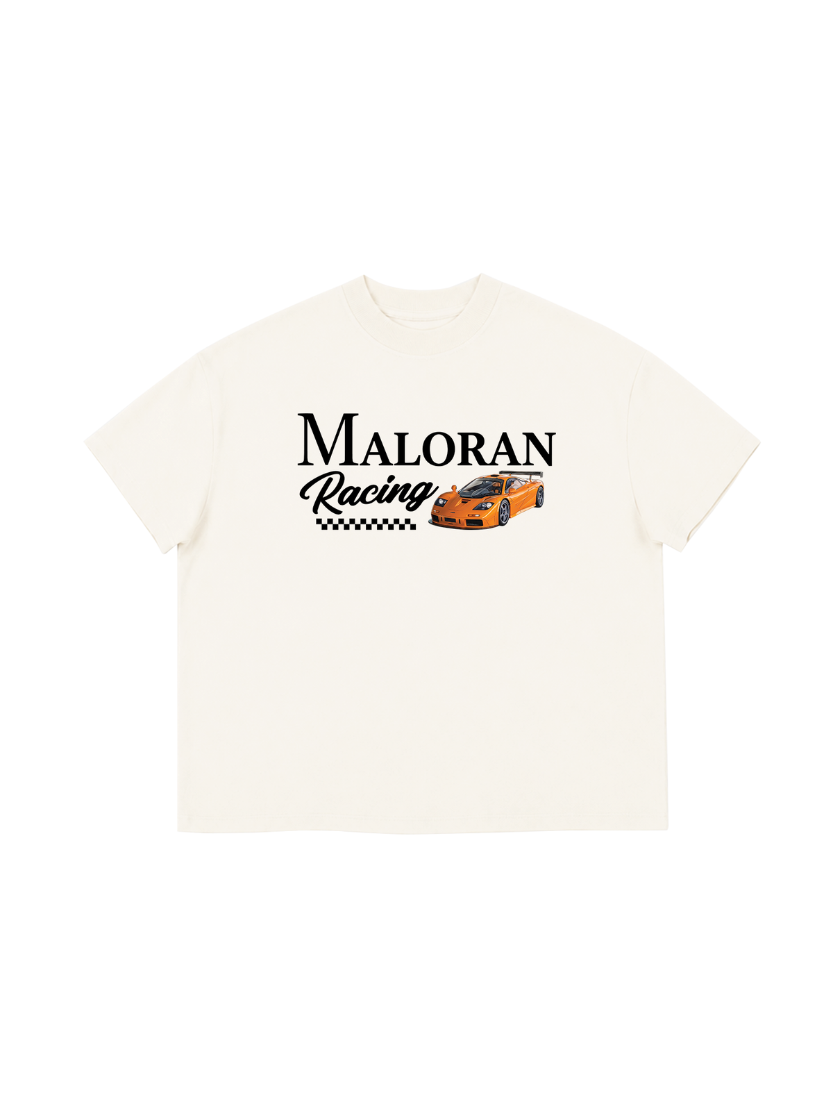 Áo Thun Boxy Car Maloran Racing