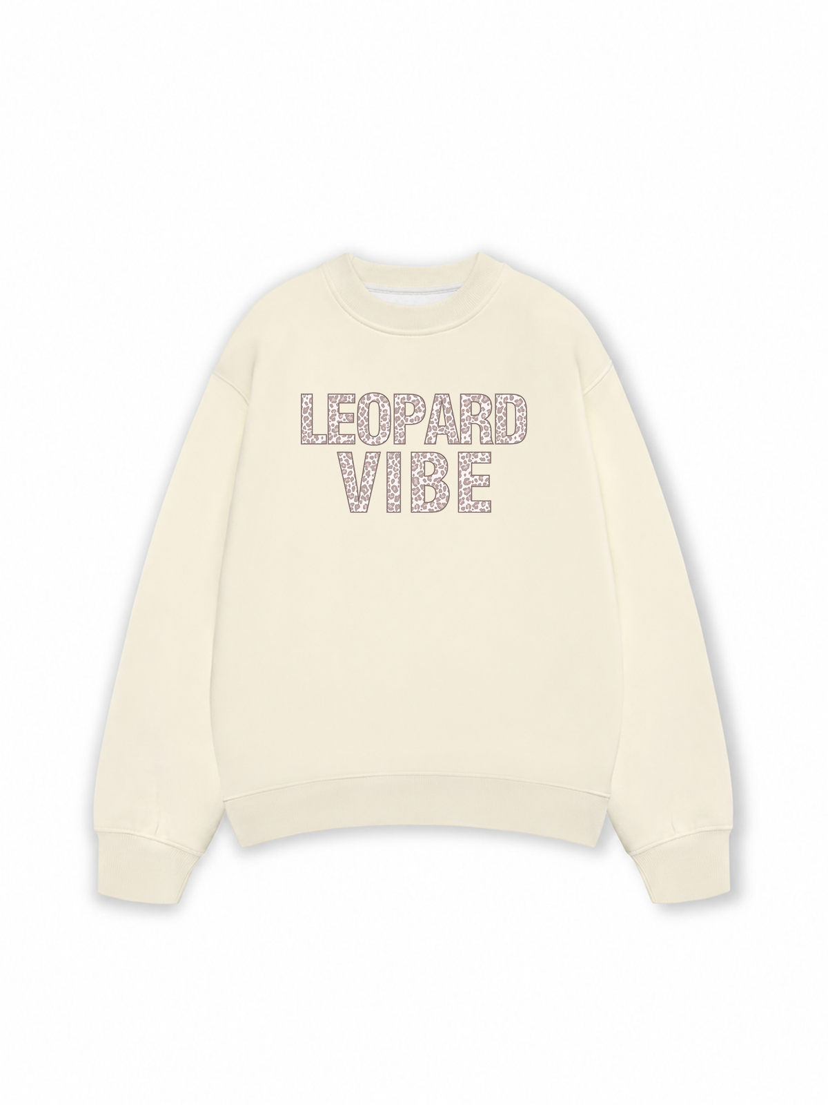 Áo Sweater Nỉ Hai Da Leopard Vibe