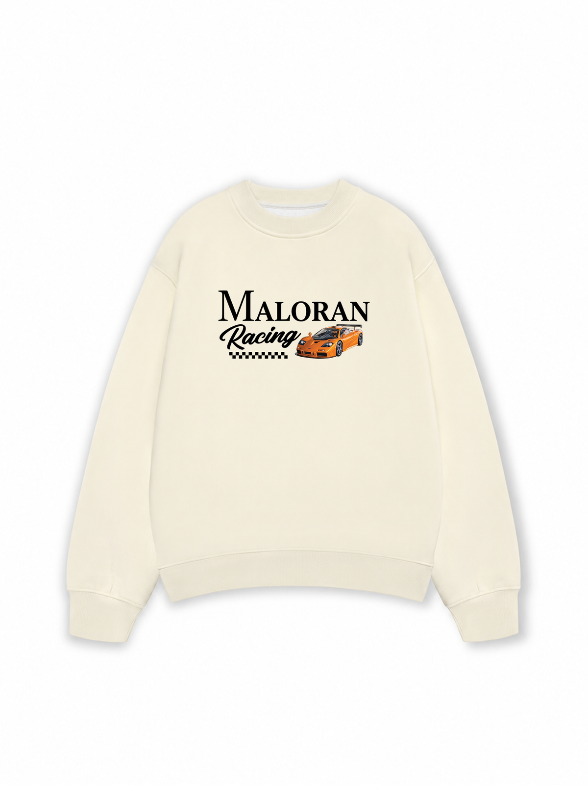 Áo Sweater Nỉ Hai Da Car Maloran Racing