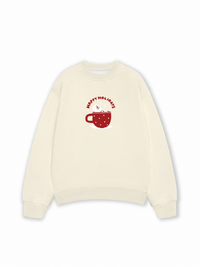 Áo Sweater Nỉ Hai Da Happy Holidays