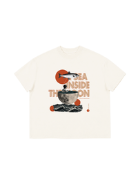 Áo Thun Boxy THE SEA INSIDE THE MOON