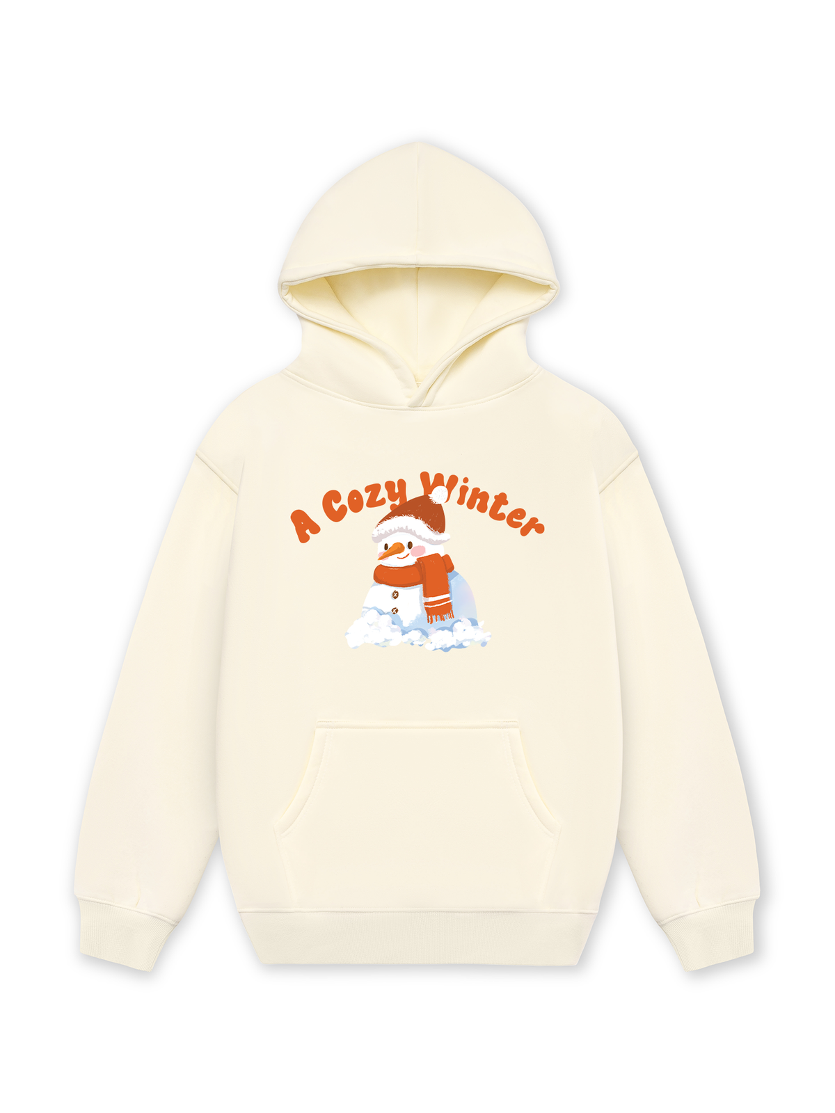 Áo Hoodie Nỉ Hai Da A Cozy Winter