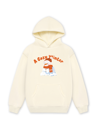 Áo Hoodie Nỉ Hai Da A Cozy Winter