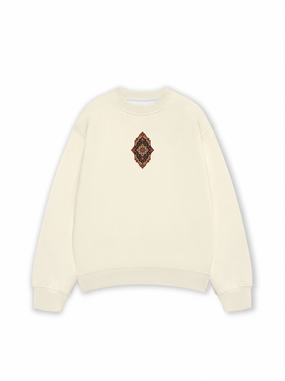 Áo Sweater Nỉ Hai Da Persian Pattern